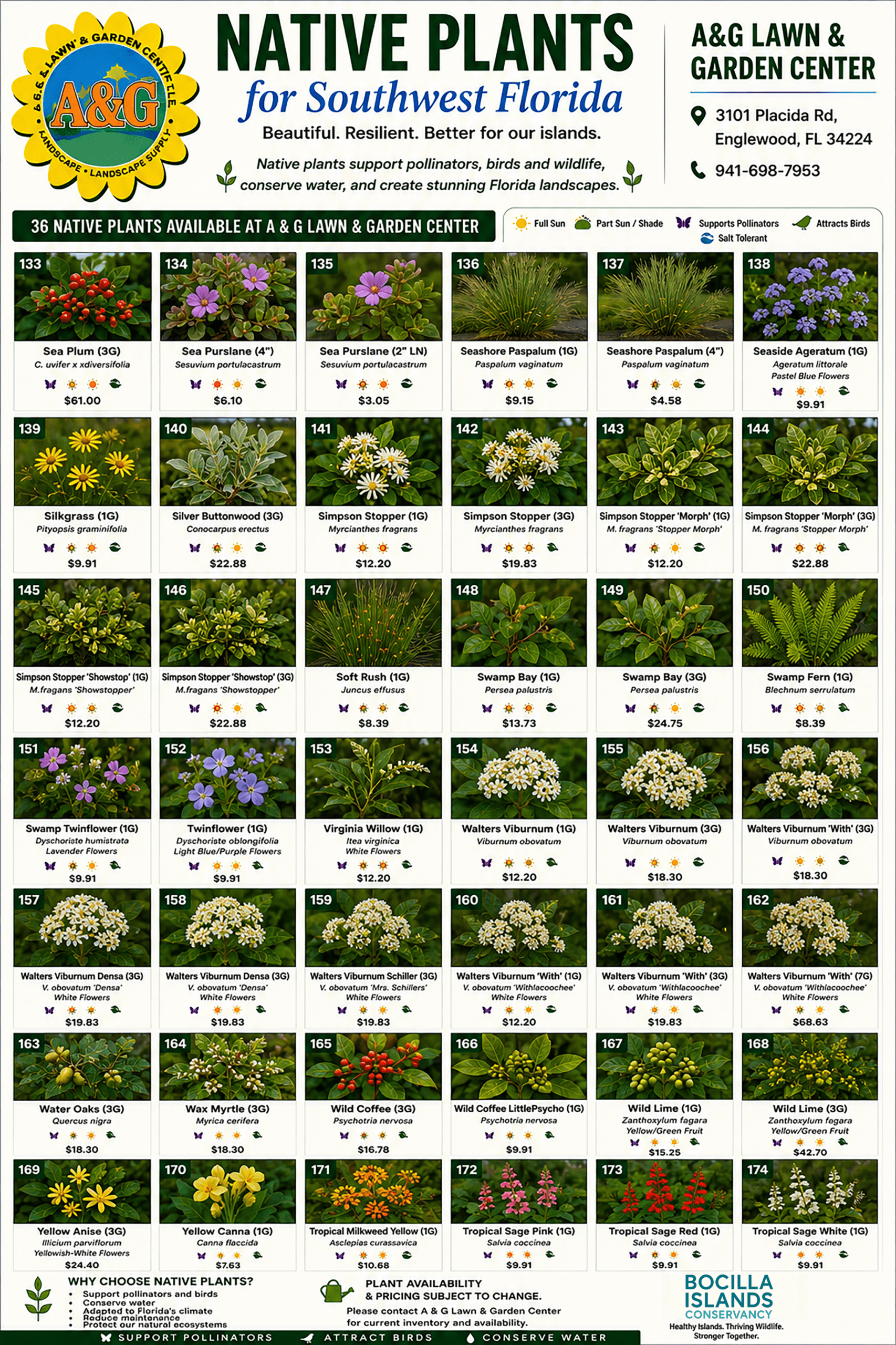 A G Landscape Native Plants sheet 4
