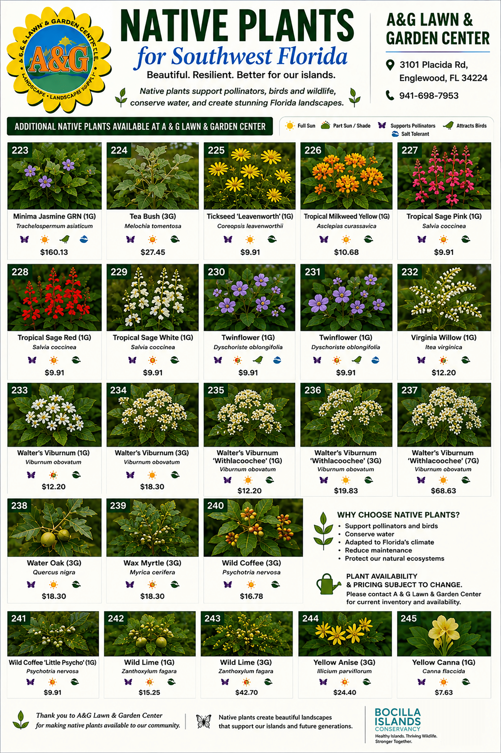 A G Landscape Native Plants sheet 6