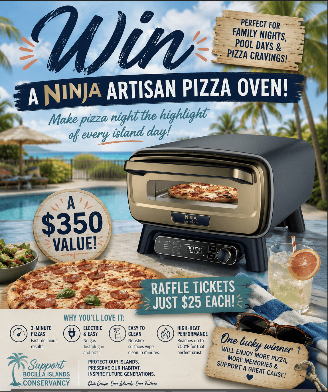 Pizza Oven Raffle